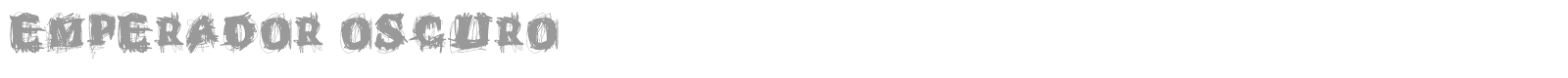 Emperador Oscuro font preview